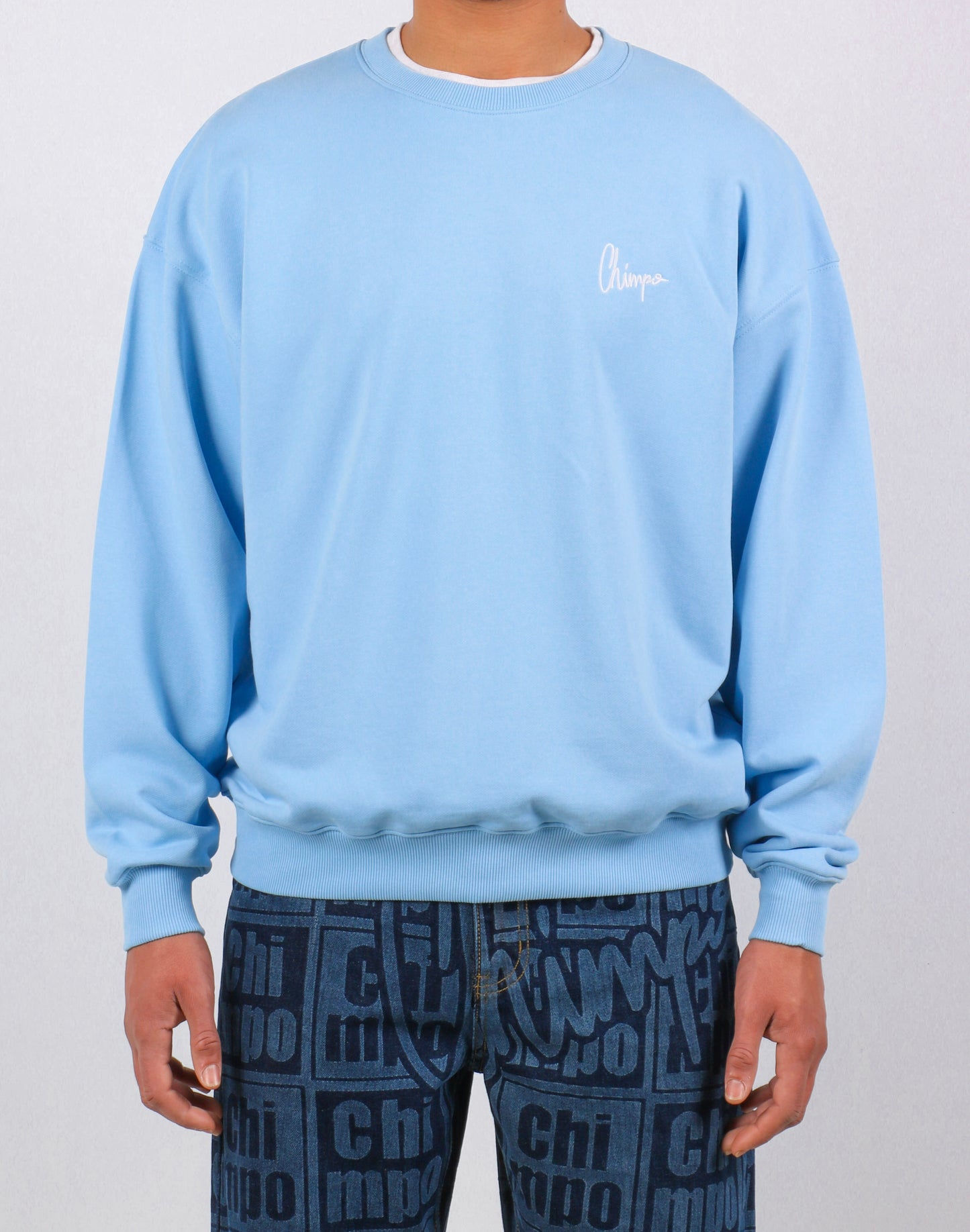 Essential Sweatshirt Baby Blue