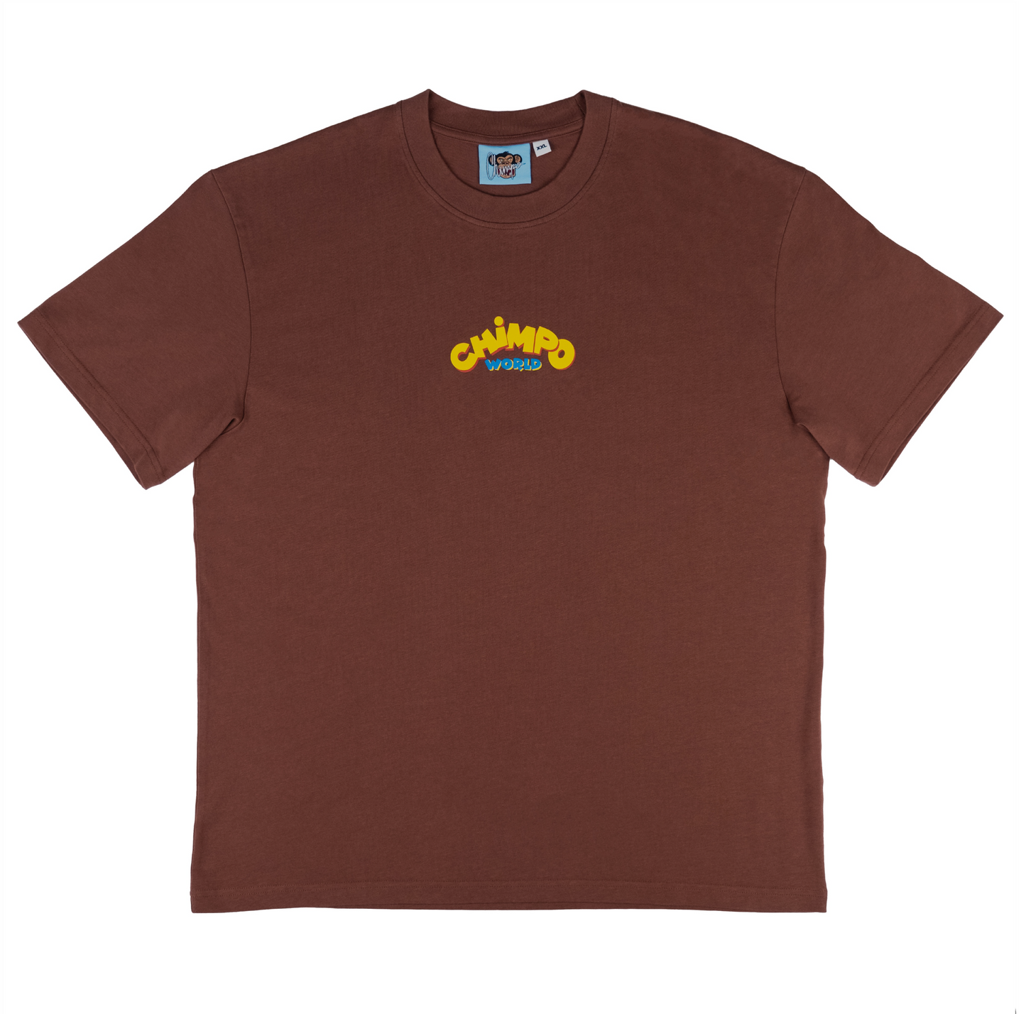 Chimpo Head Tee - Brown