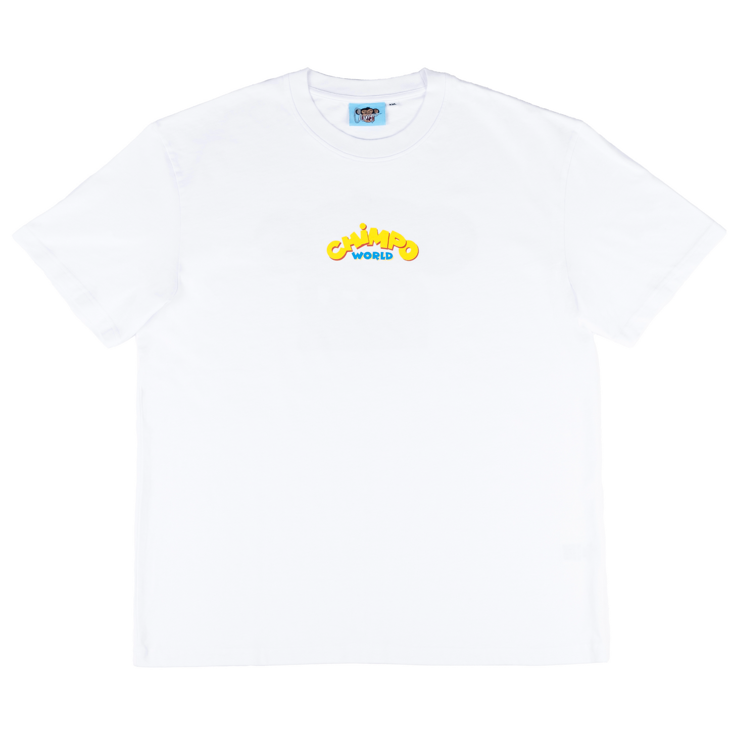 Chimpo Head Tee - White