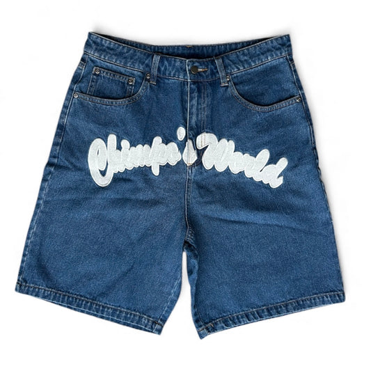 Chimpo´s Faces Denim Shorts